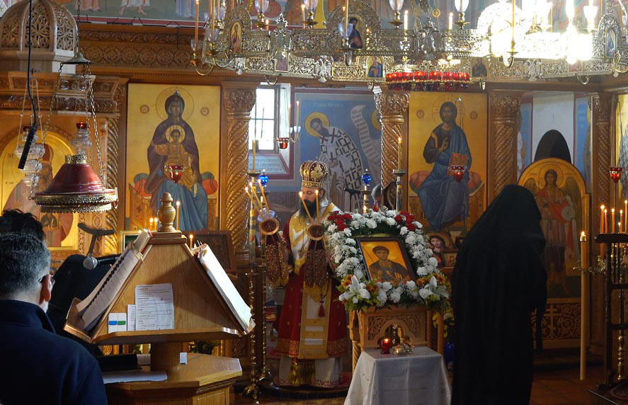 Feast of the Holy Great-Martyr Demetrius at Saint John of San Francisco Orthodox Monastery 2023